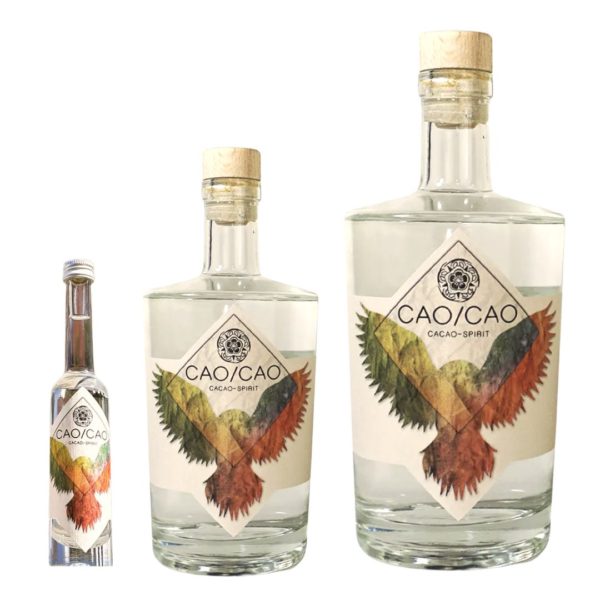 Cao/Cao Kakaogeist, Kakaolikör 500ml 350ml 40ml Kakaoschnaps-Euphorie-Schokoladenschnaps - Aurin Online Shop Wien Österreich