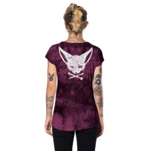 Shirt "Twizy" pink tie die