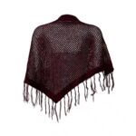 Schal "Kush Scarf" Tawny Red, Hanfstrick