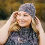 Haube "Alaska Beanie" Stormy Grey, Hanfstrick