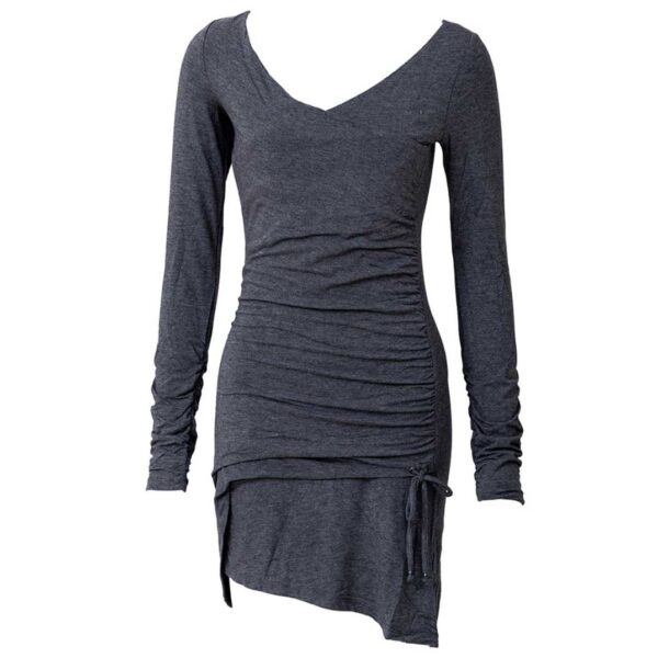 Kleid "Nostalgia" Bambus - Grey Melange