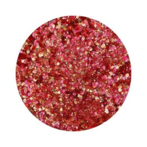 Bio Glitzer grob "I Lava You"