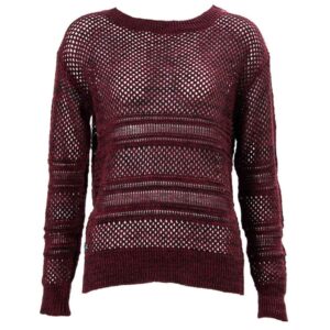 "Borealis Sweater" Hanfstrick - Tawny Red