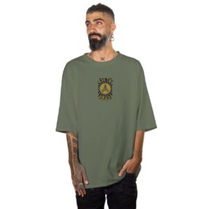Shirt "Forever Grateful" Oliv