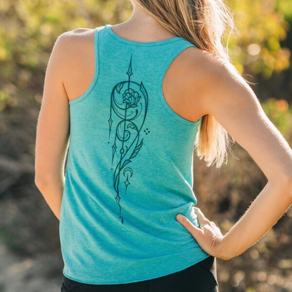 Tanktop "Bloom Tank" Blue