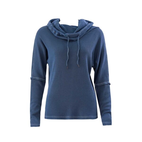 Longsleeve "Evoke" Navy Blue, Bio BW – Bild 6