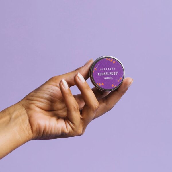 Achselkuss Natürliche Deocreme Mini Lavendel Vegan - Aurinshop Vienna