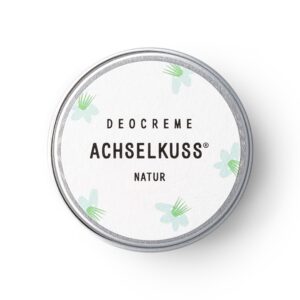 Achselkuss Natürliche Deocreme Mini Natur Parfumfrei - Aurinshop Vienna