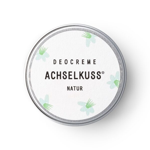 Achselkuss Natürliche Deocreme Mini Natur Parfumfrei - Aurinshop Vienna