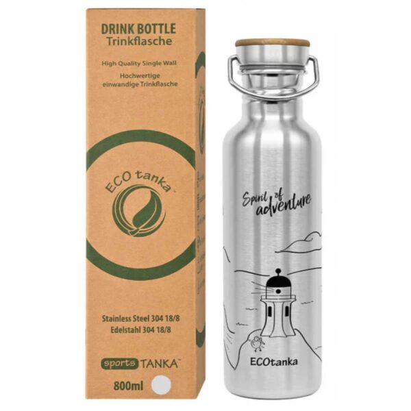 sportsTANKA™ 0,8l Adventure ohne Verschluss – Bild 2
