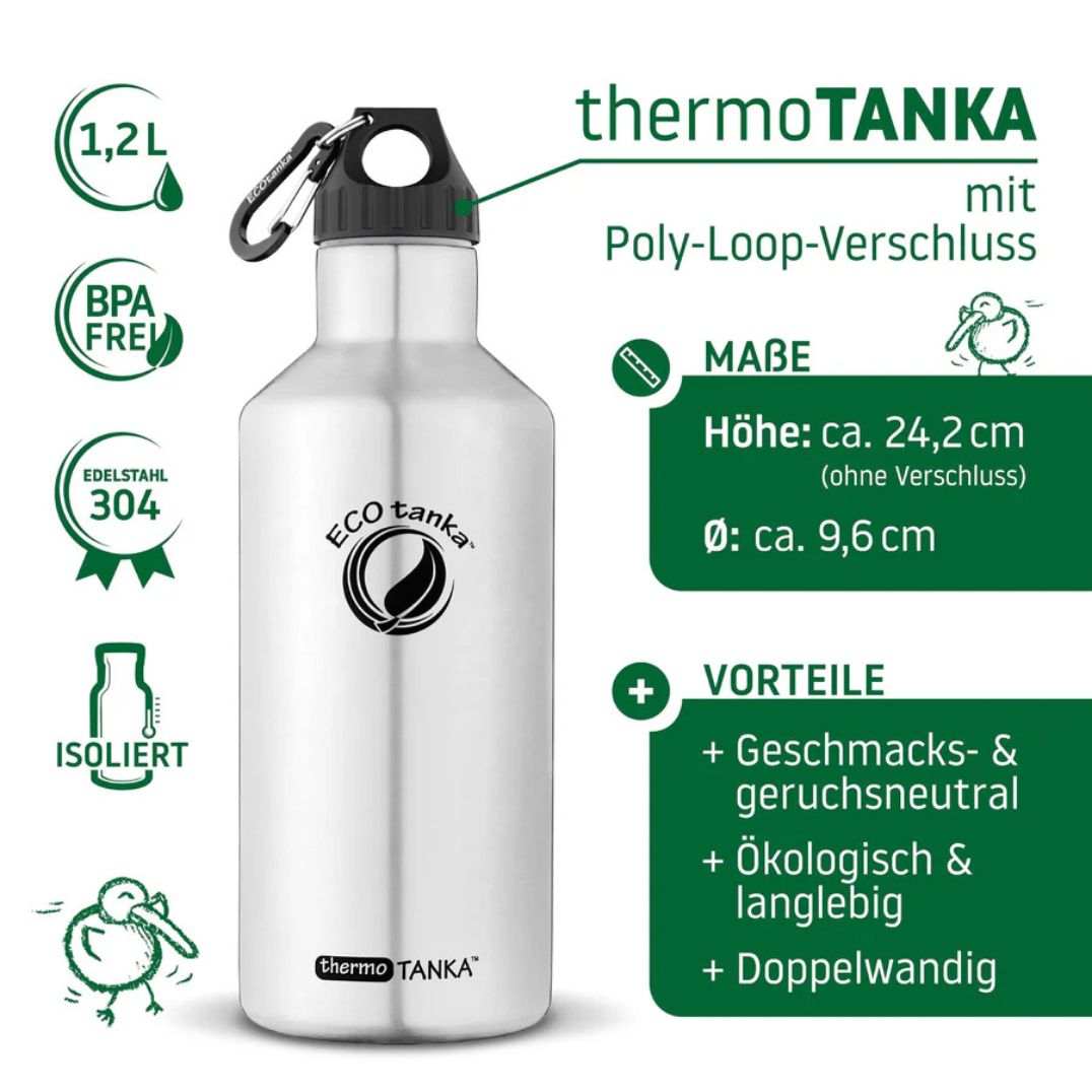 thermoTANKA 1,2l ohne Verschluss – Bild 2
