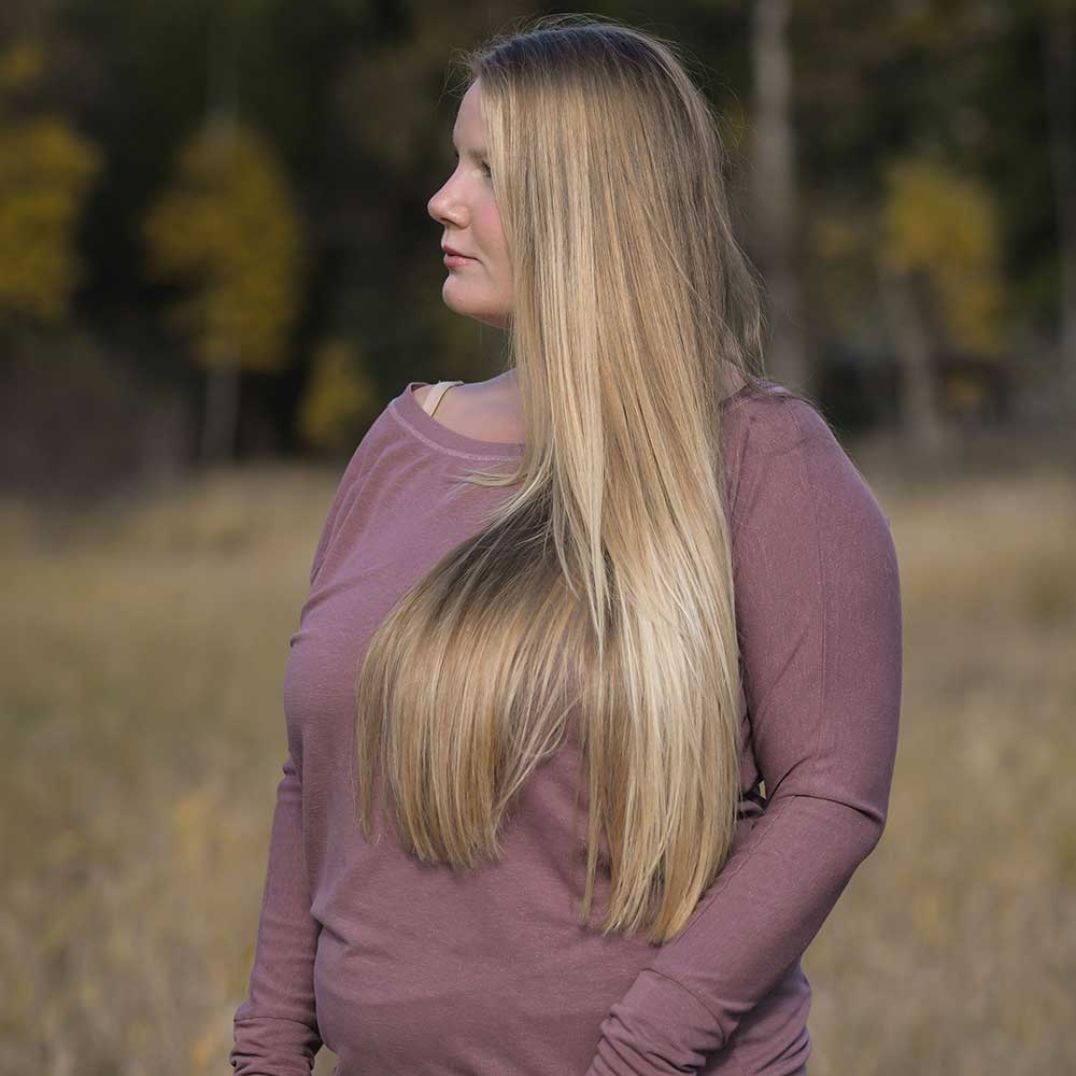 Longsleeve "Tranquil Tee" Old Rose