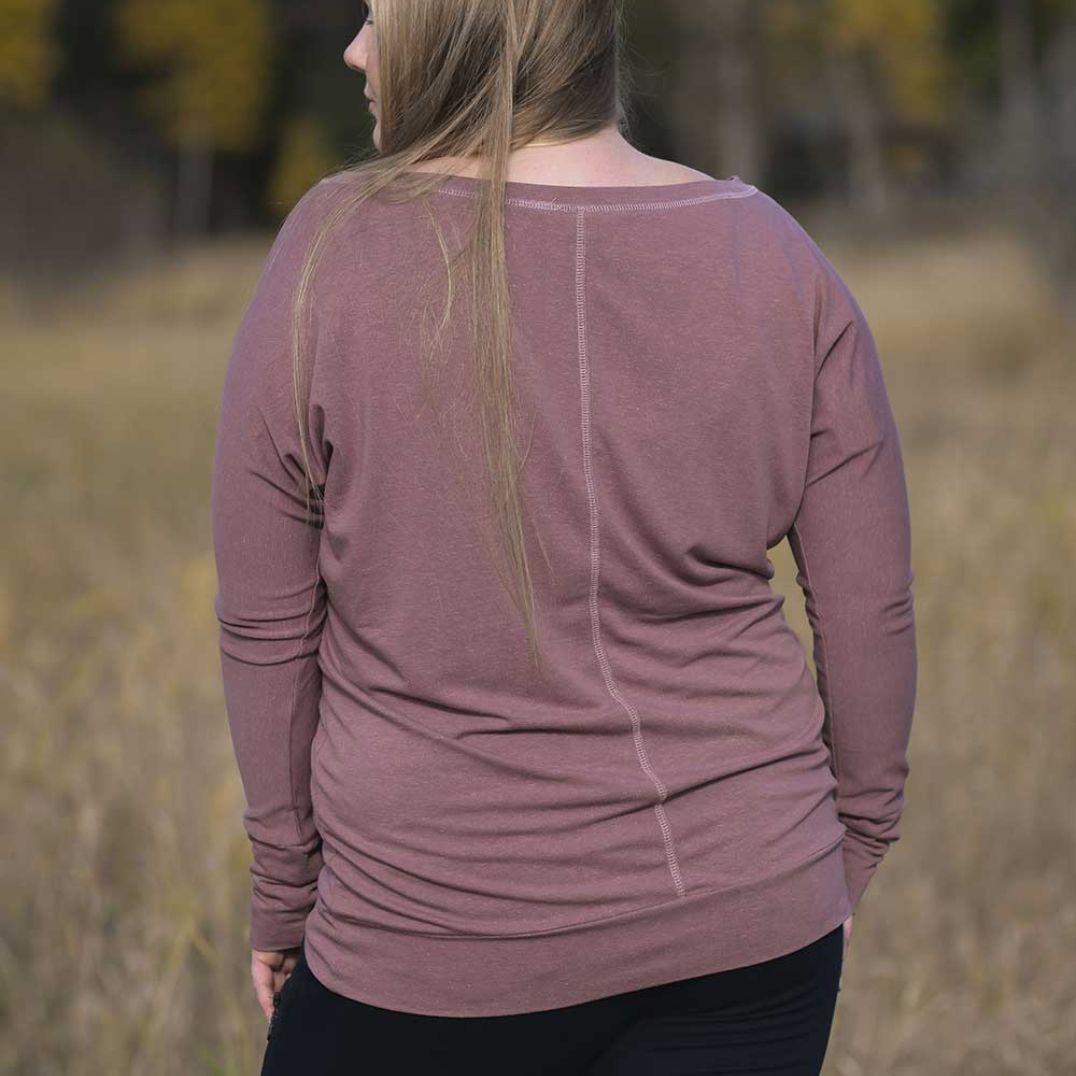 Longsleeve "Tranquil Tee" Old Rose – Bild 3