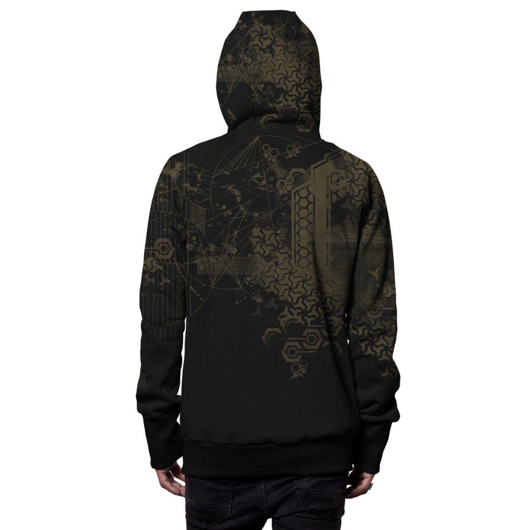 Kapuzenjacke "Dea" Black – Bild 2