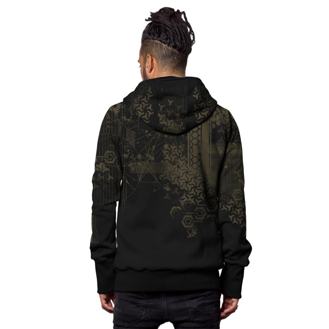 Kapuzenjacke "Dea" Black – Bild 4