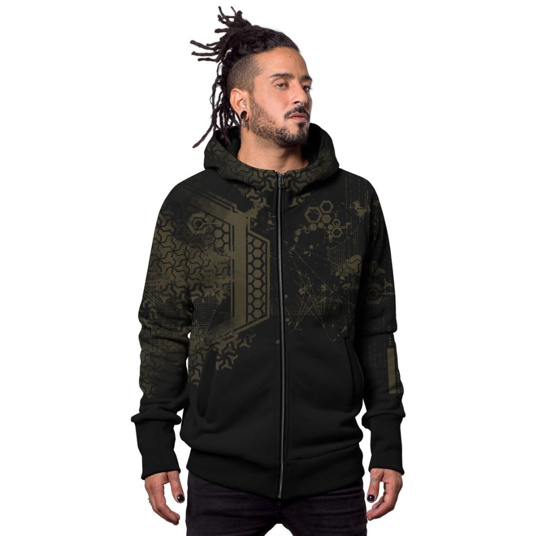 Kapuzenjacke "Dea" Black