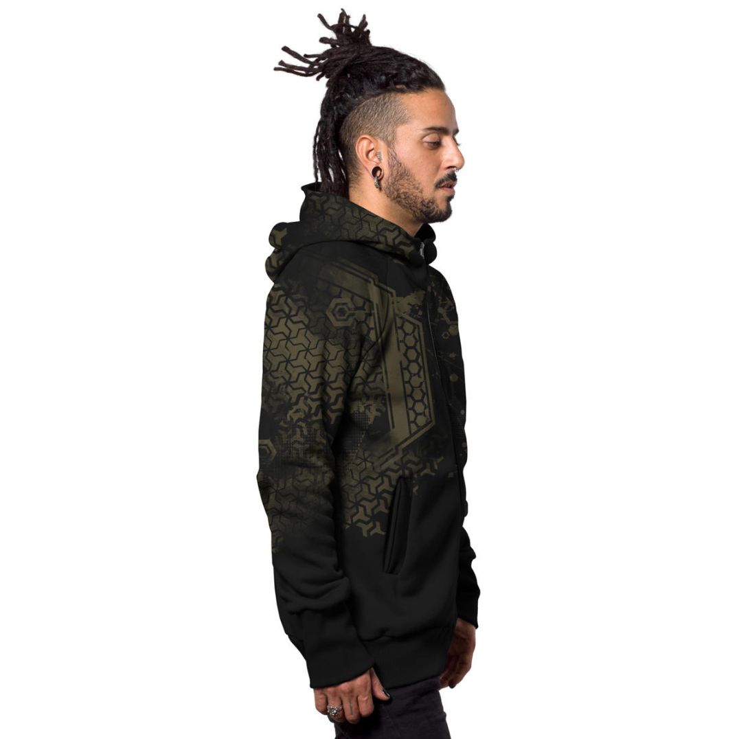 Kapuzenjacke "Dea" Black – Bild 3