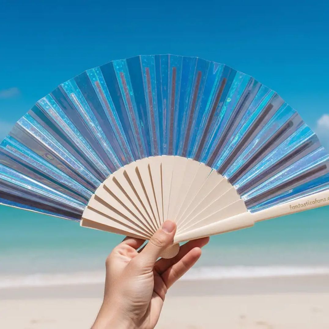 Fächer klein "Holo Unicorn" – Bild 2