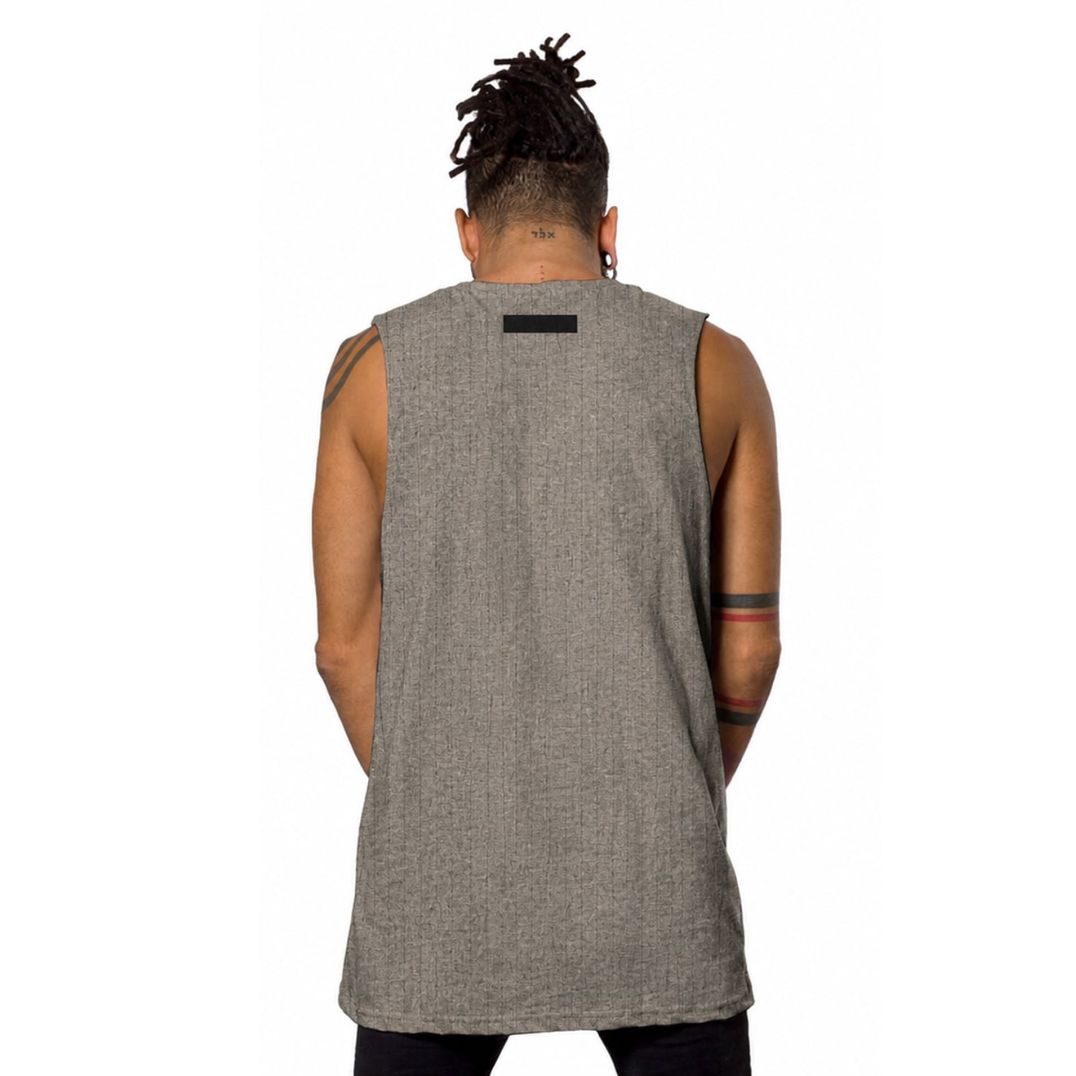Tank Top "Key Dragon" Wash Grey – Bild 2