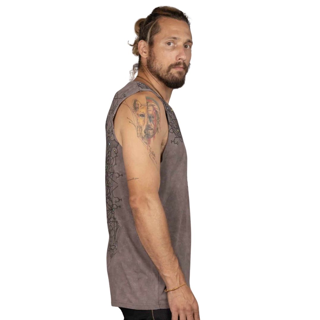 Tank Top "Shii" Brown – Bild 4