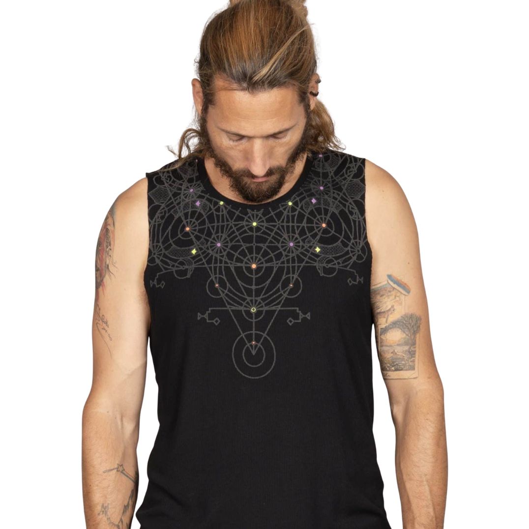 Tank Top "Shii" Black – Bild 2