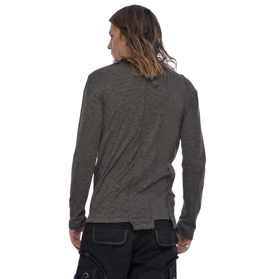 Pullover "Tilted Sweater" Charcoal – Bild 4