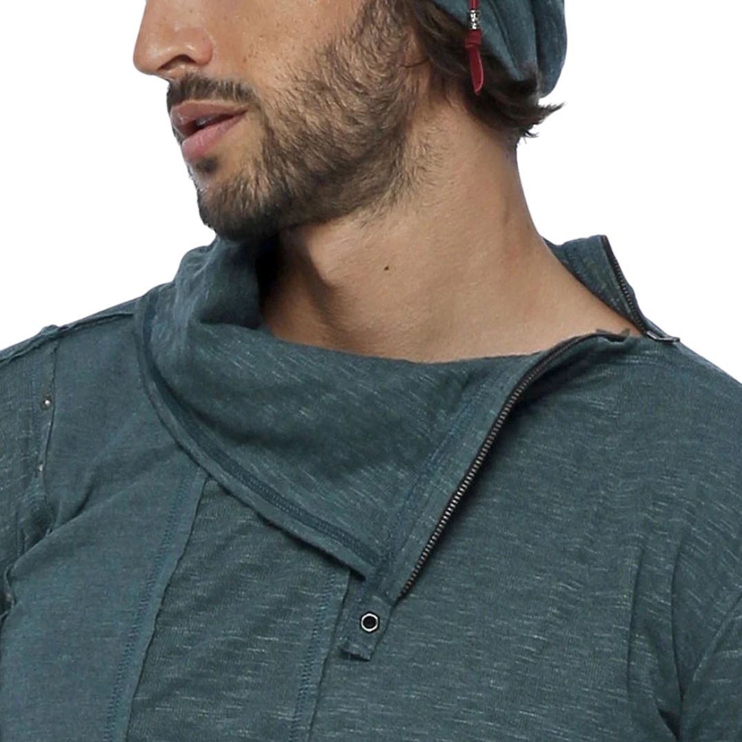 Pullover "Tilted Sweater" Teal – Bild 2