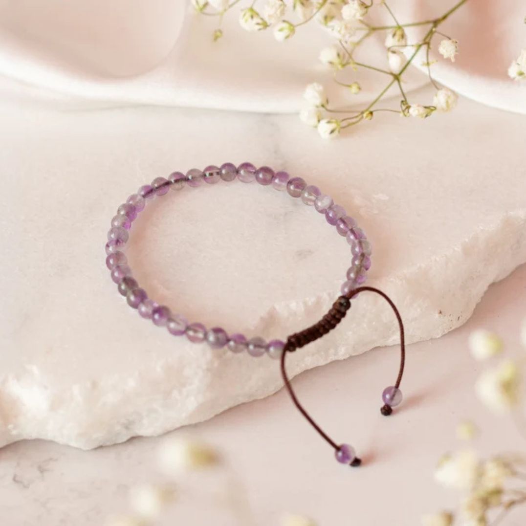 Kora-Armband "Amethyst"