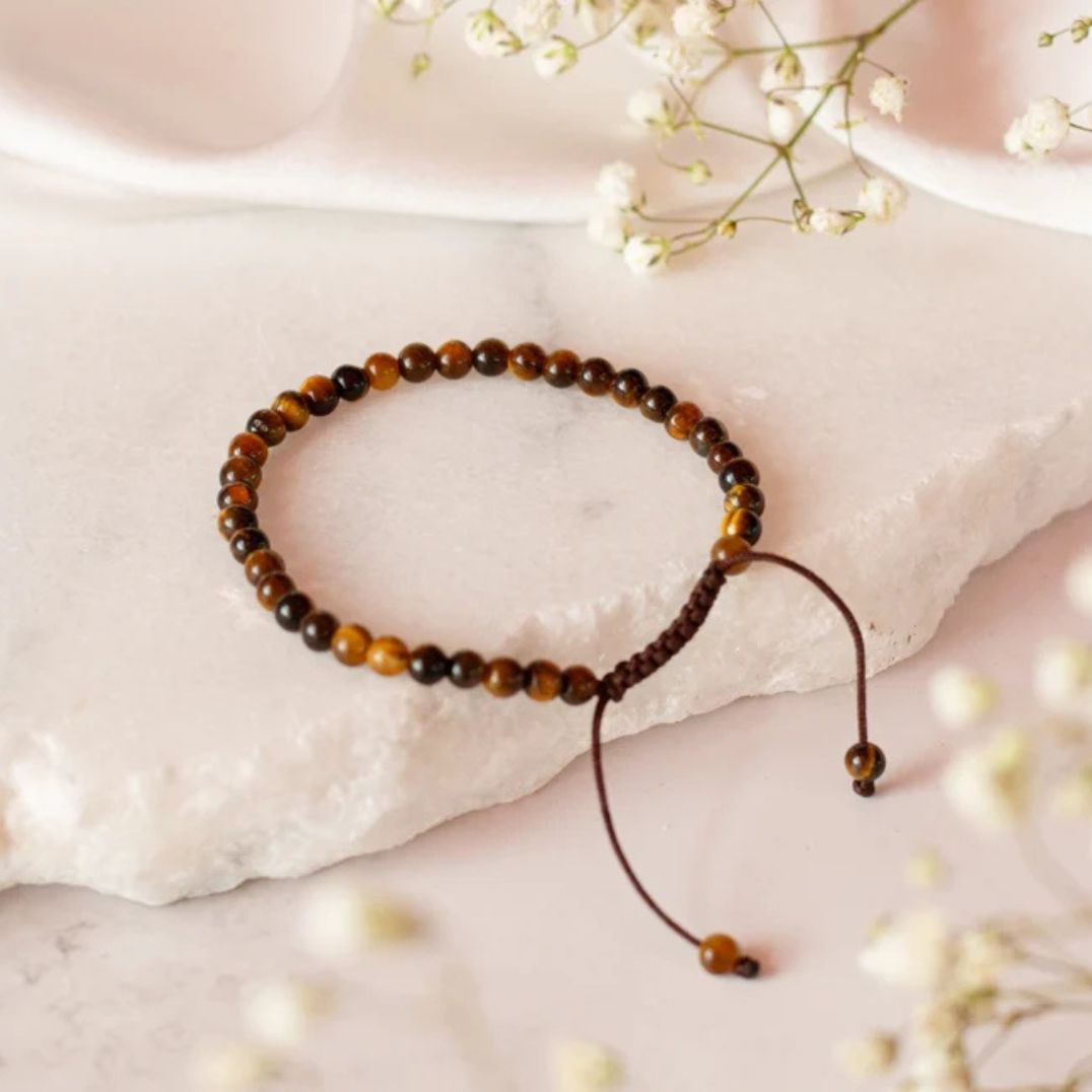 Kora-Armband "Tigerauge"