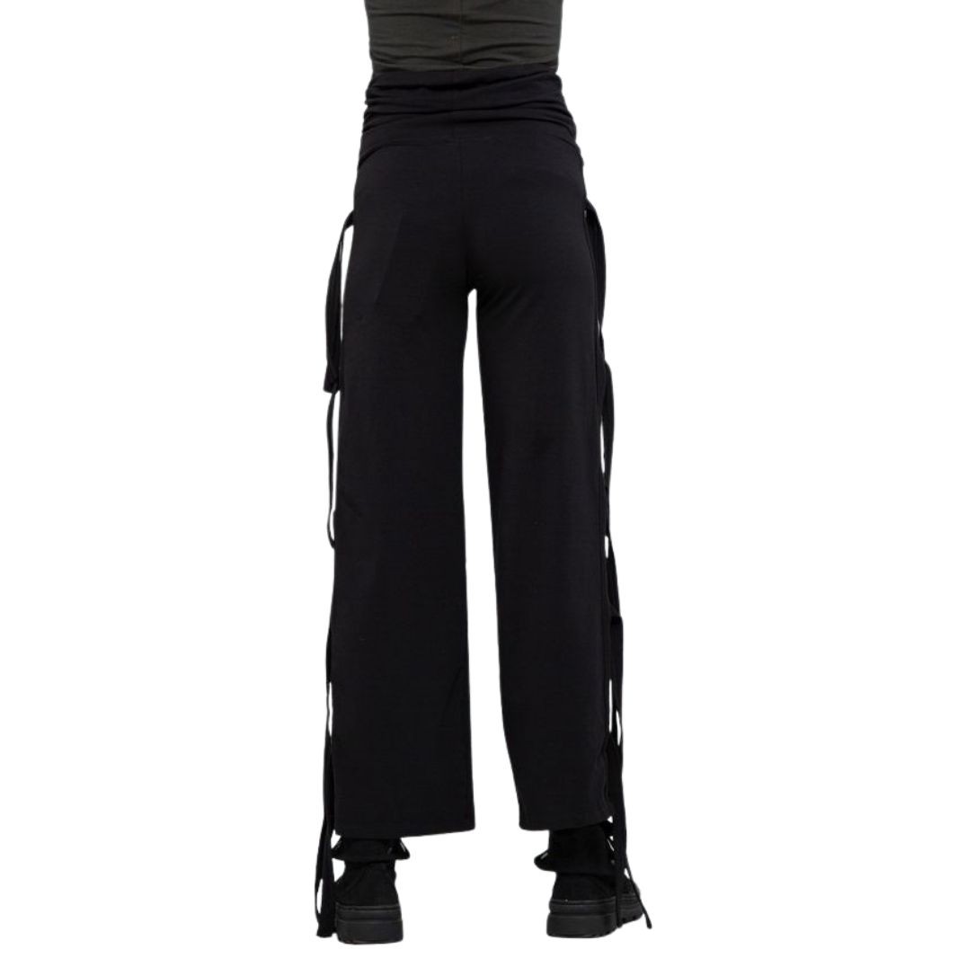 Hose "Niji Multiple Pants" Black – Bild 4