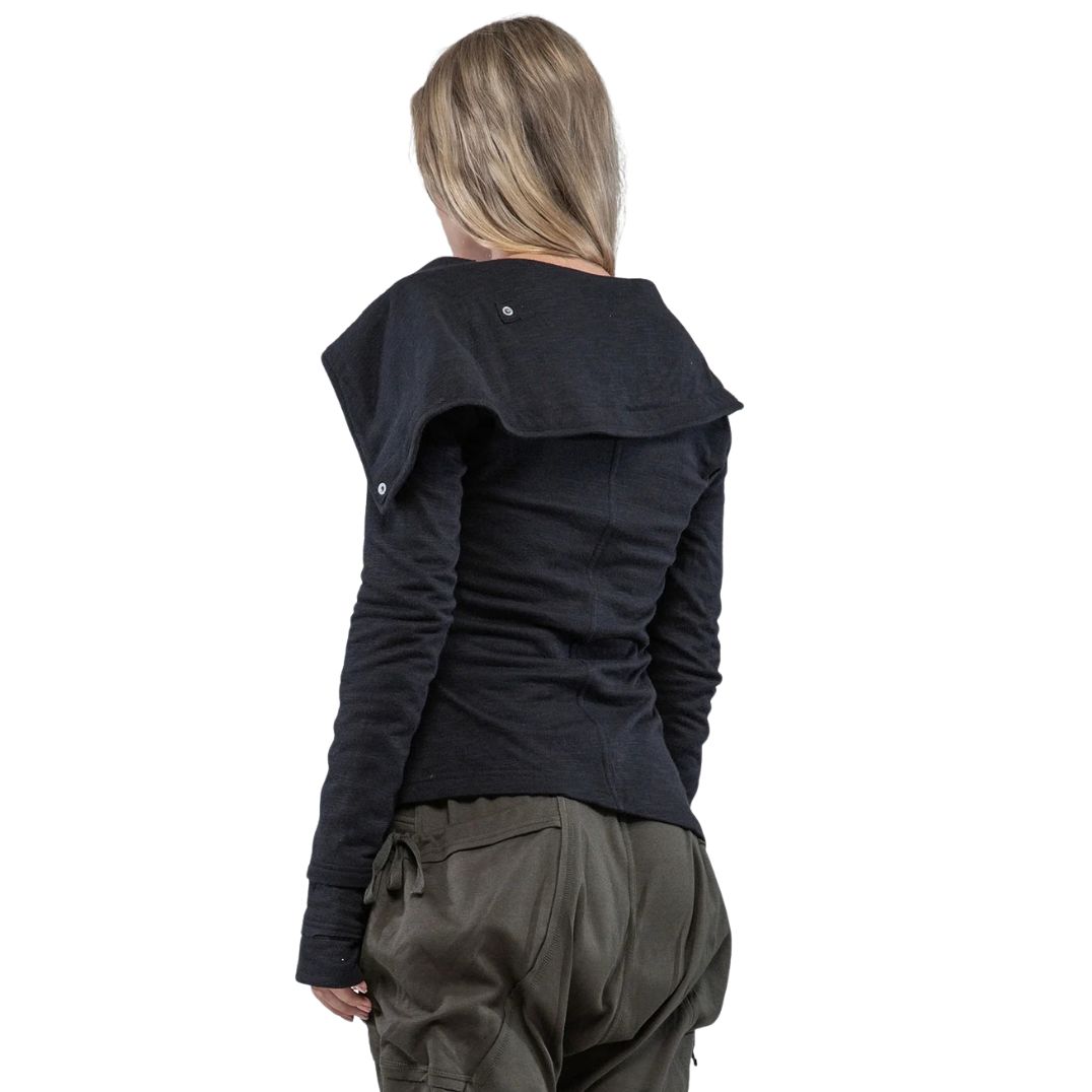 Jacke "Dystopia Biker Jacket" Black – Bild 2