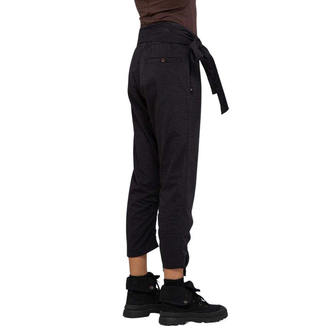 Hose "Fuji 3/4 Pants" Black – Bild 3