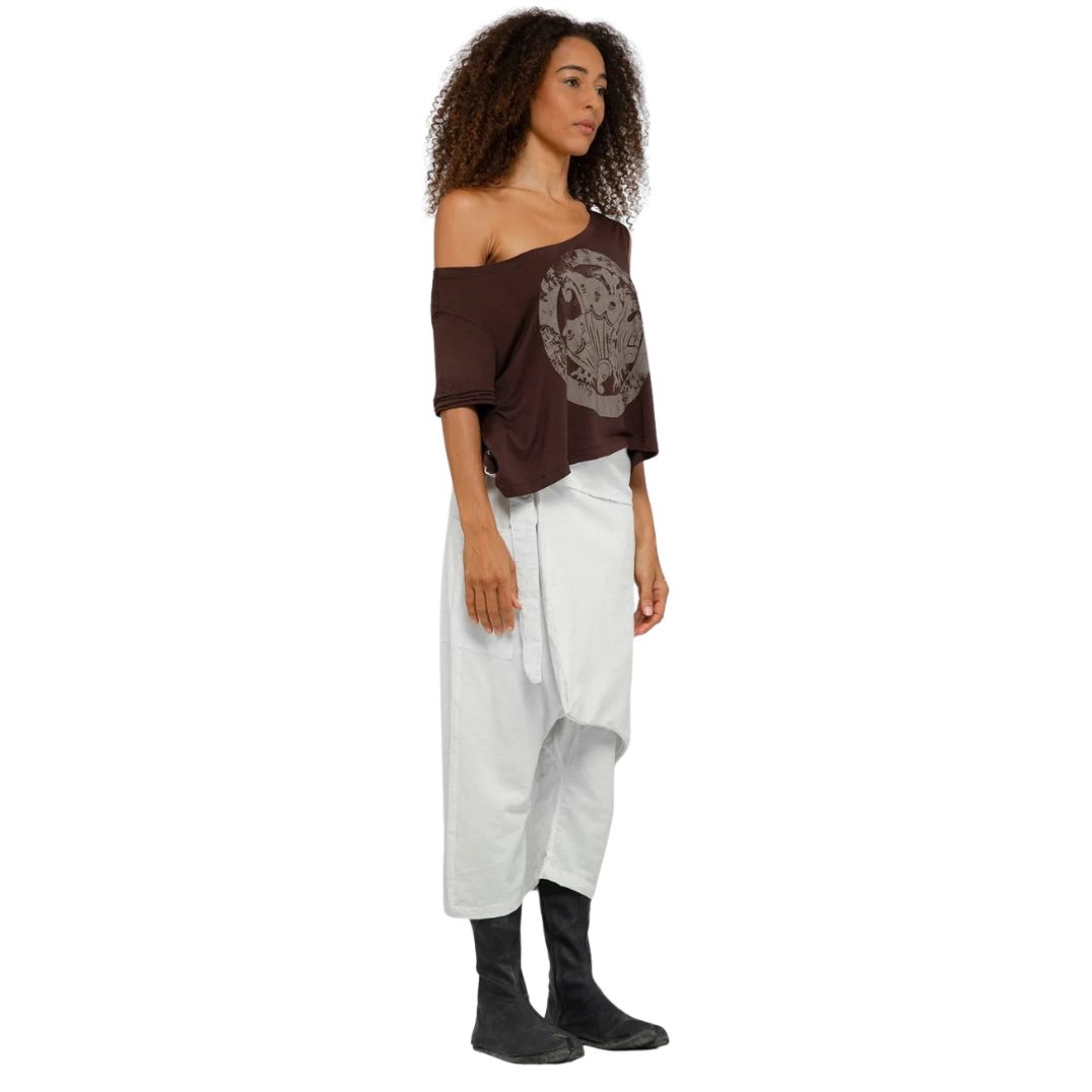 Crop Top "Ikeda-shi" Winewood – Bild 3