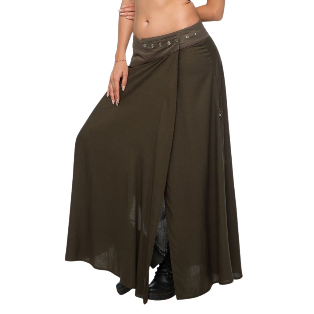 Rock "Nana Wrap Skirt" Oilve